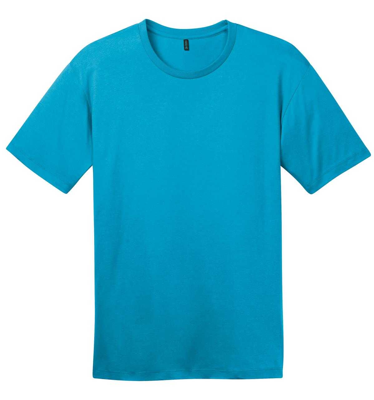 District DT104 Perfect Weight Tee - Bright Turquoise - HIT a Double - 5