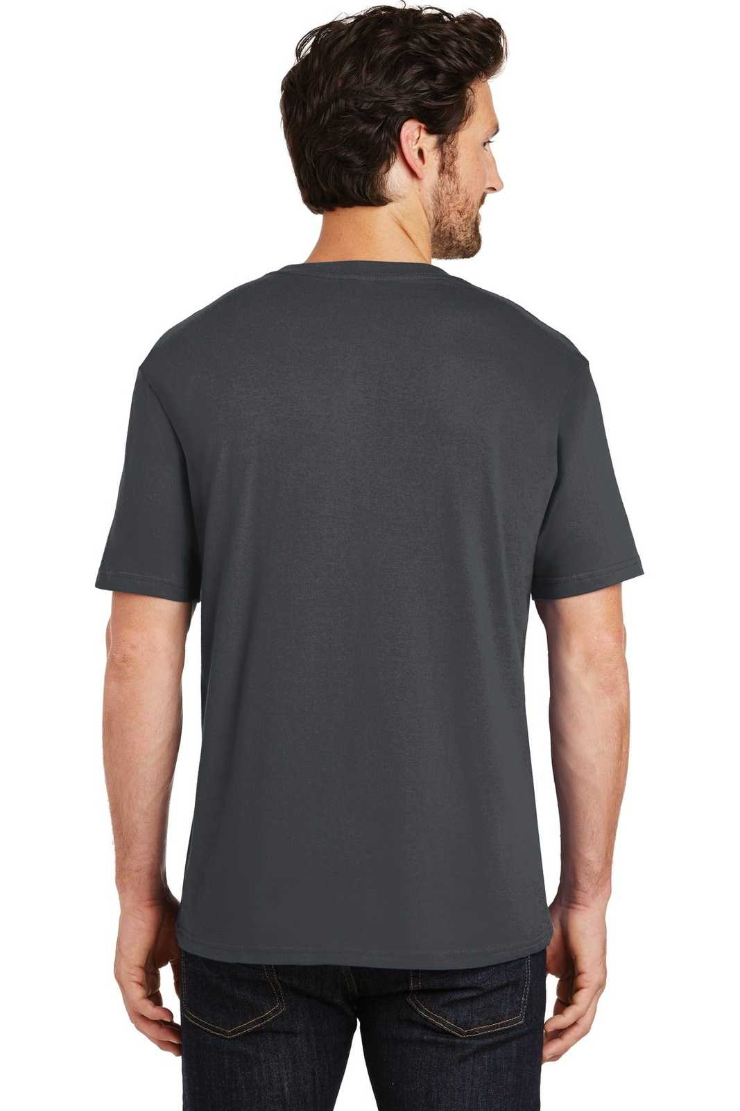 District DT104 Perfect Weight Tee - Charcoal - HIT a Double - 2