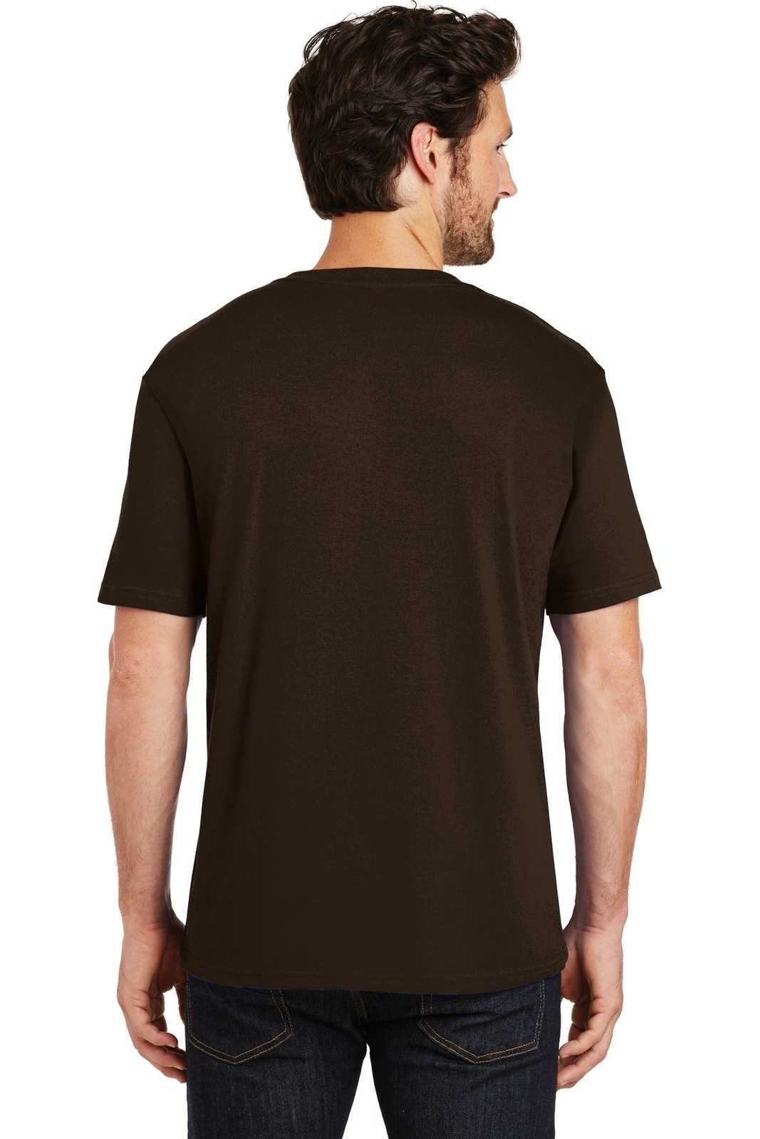 District DT104 Perfect Weight Tee - Espresso - HIT a Double - 1