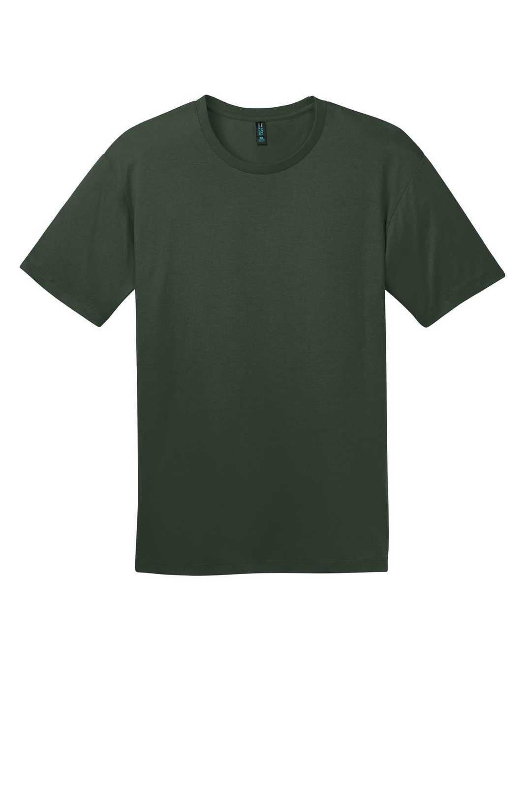 District DT104 Perfect Weight Tee - Forest Green - HIT a Double - 5