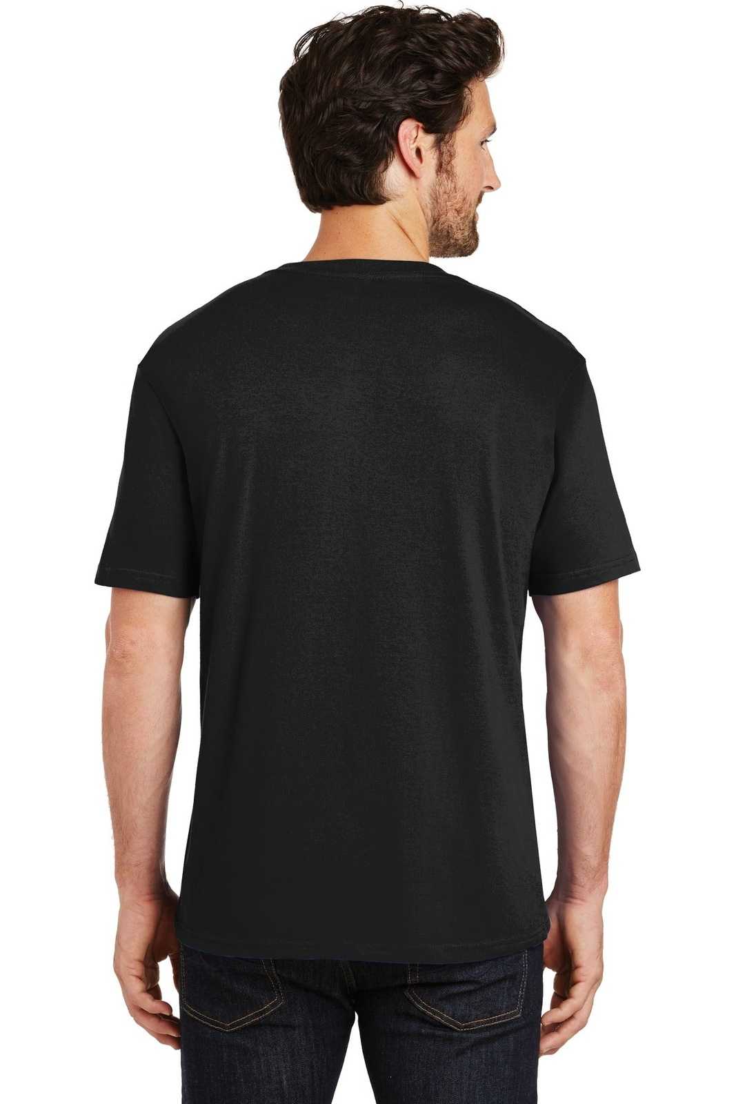 District DT104 Perfect Weight Tee - Jet Black - HIT a Double - 2