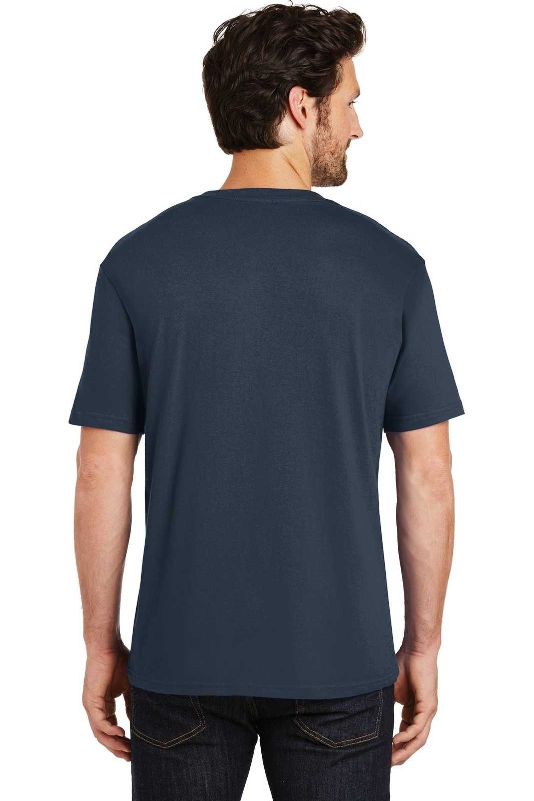 District DT104 Perfect Weight Tee - New Navy - HIT a Double - 2