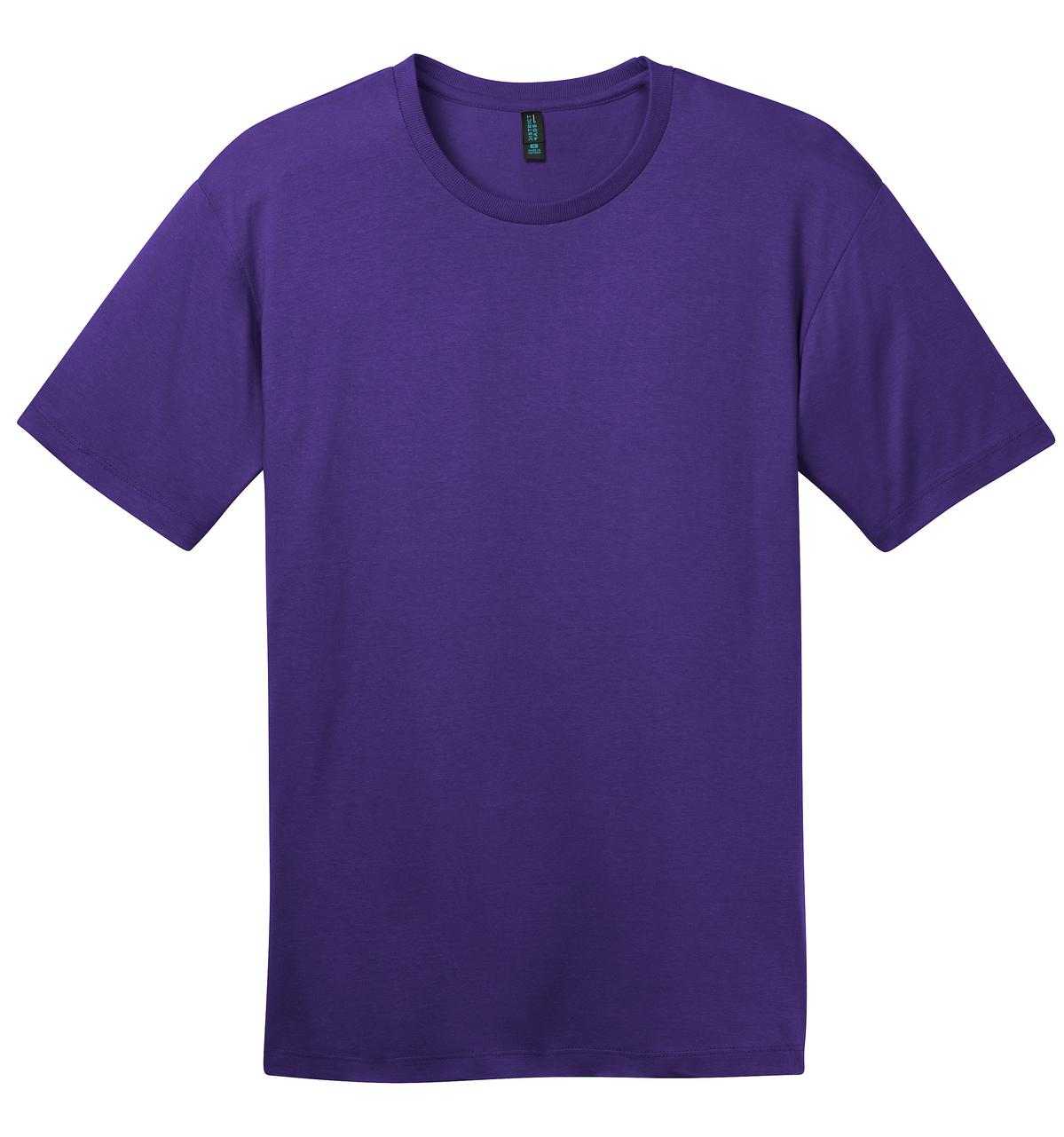 District DT104 Perfect Weight Tee - Purple - HIT a Double - 5