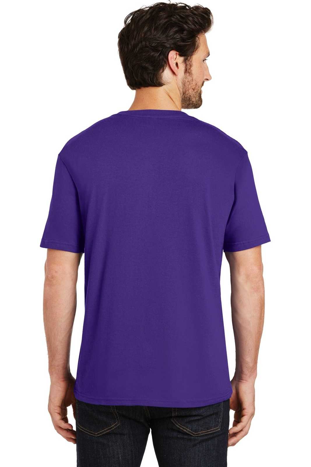 District DT104 Perfect Weight Tee - Purple - HIT a Double - 2