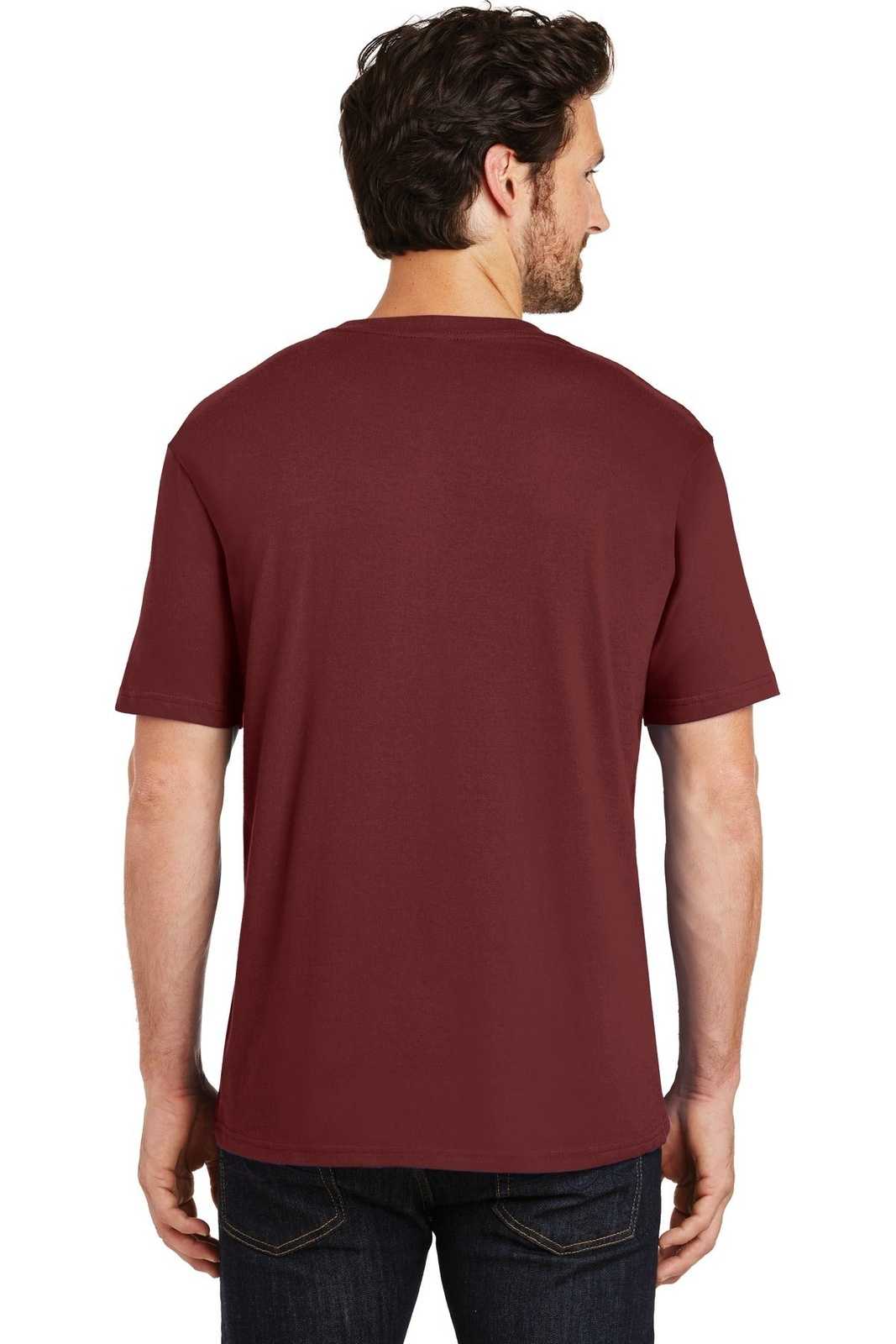 District DT104 Perfect Weight Tee - Sangria - HIT a Double - 1