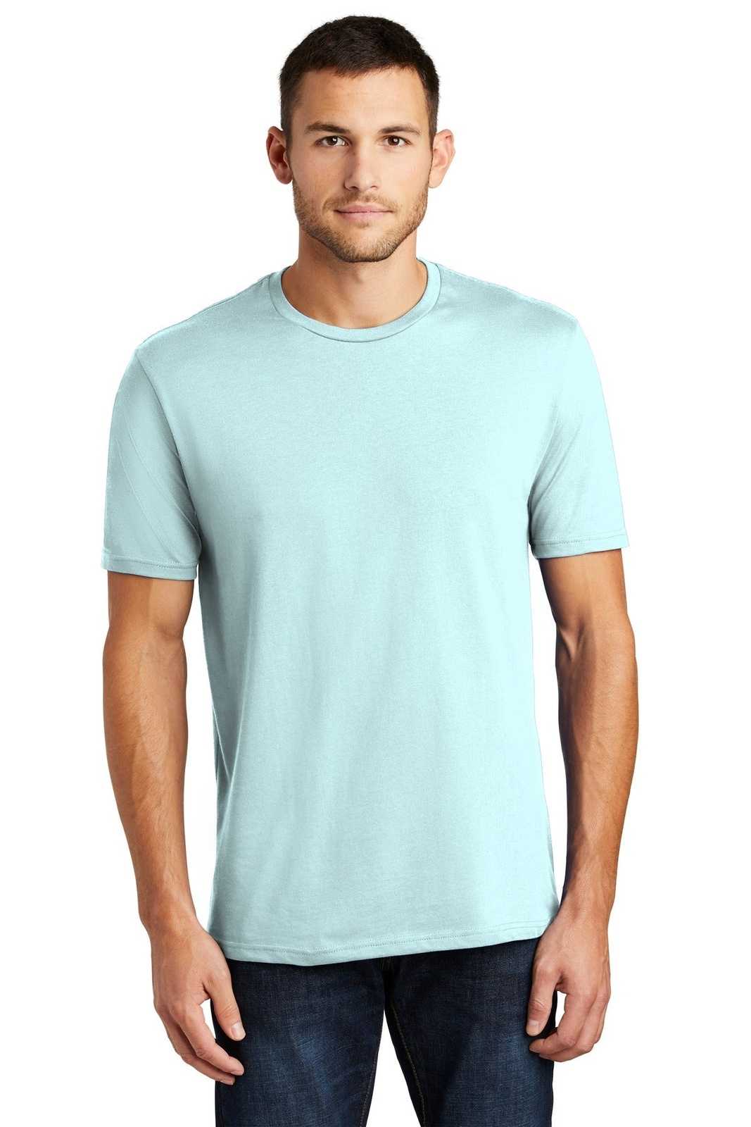 District DT104 Perfect Weight Tee - Seaglass Blue - HIT a Double - 1