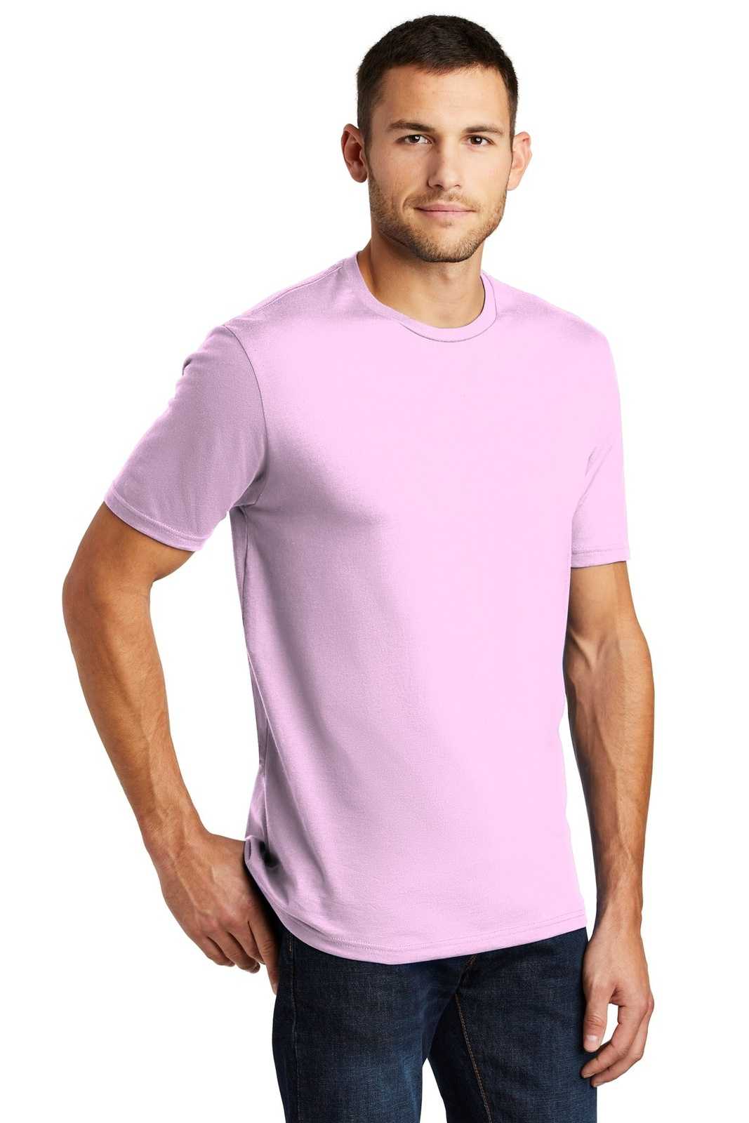 District DT104 Perfect Weight Tee - Soft Purple - HIT a Double - 4