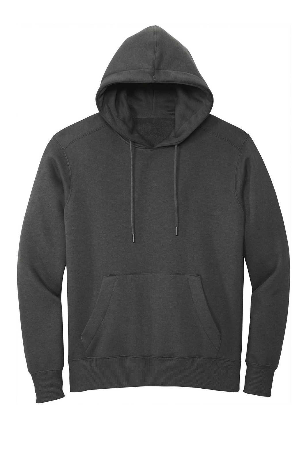 District DT1101 Perfect Weight Fleece Hoodie - Charcoal - HIT a Double - 5