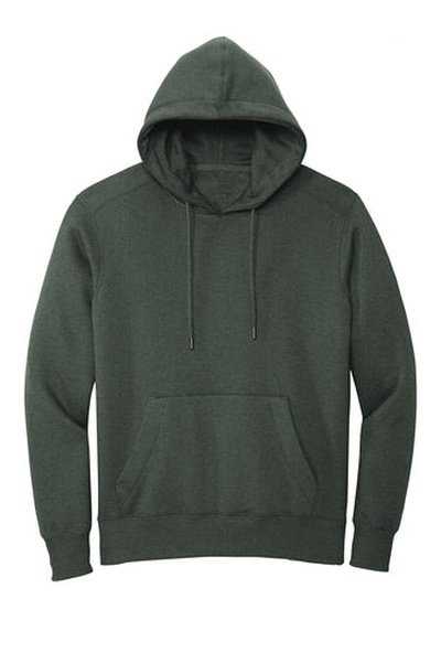 District DT1101 Perfect Weight Fleece Hoodie - Heathered Forest Green - HIT a Double - 5