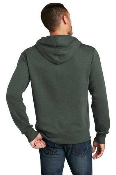 District DT1101 Perfect Weight Fleece Hoodie - Heathered Forest Green - HIT a Double - 2