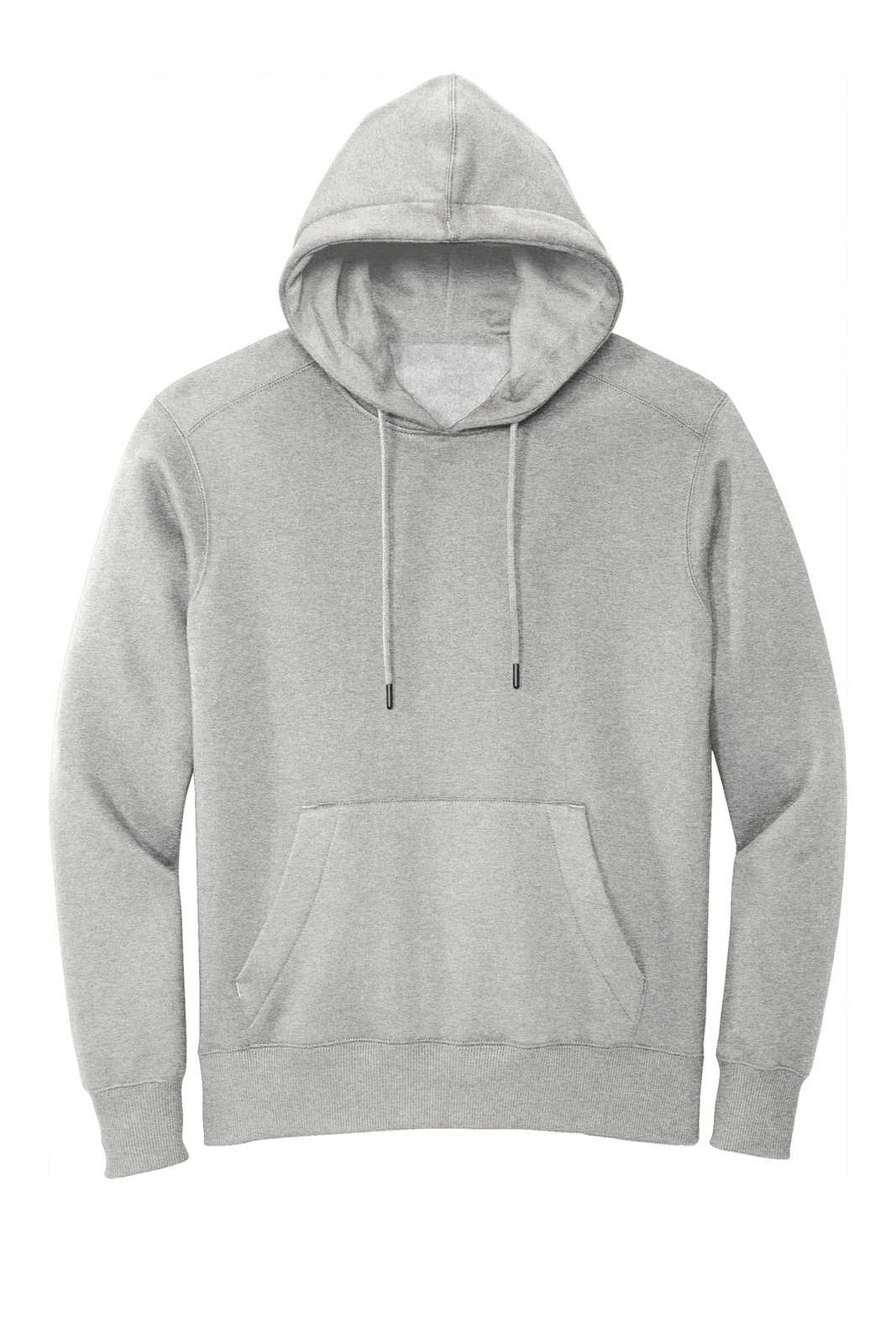 District DT1101 Perfect Weight Fleece Hoodie - Heathered Steel - HIT a Double - 5