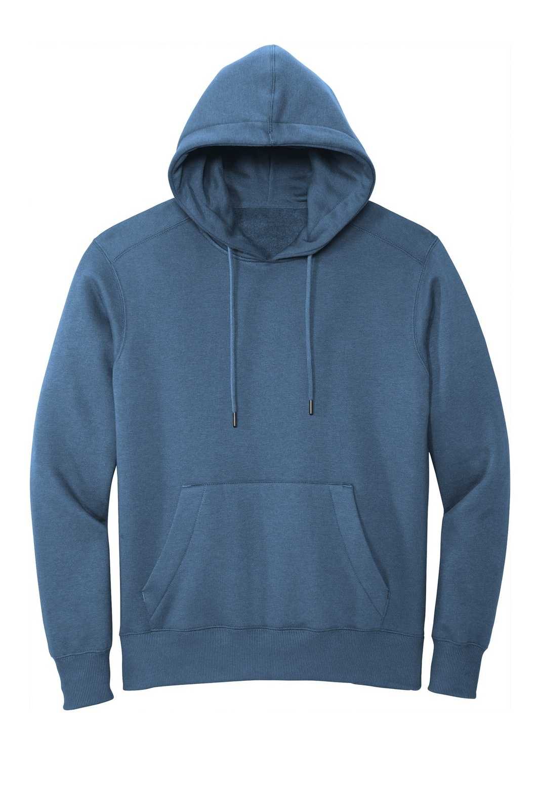 District DT1101 Perfect Weight Fleece Hoodie - Maritime Blue - HIT a Double - 5
