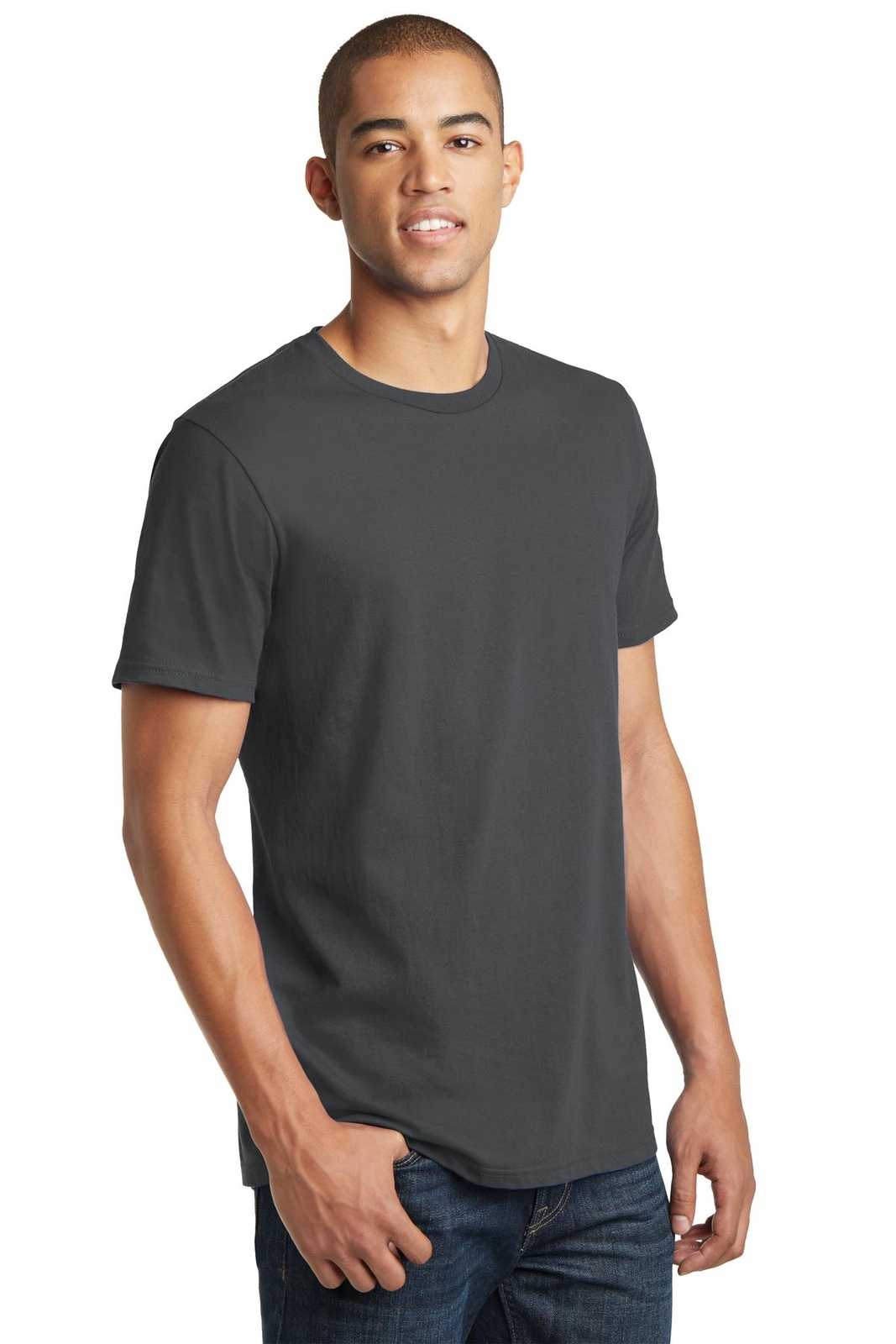 District DT5000 The Concert Tee - Charcoal - HIT a Double - 4