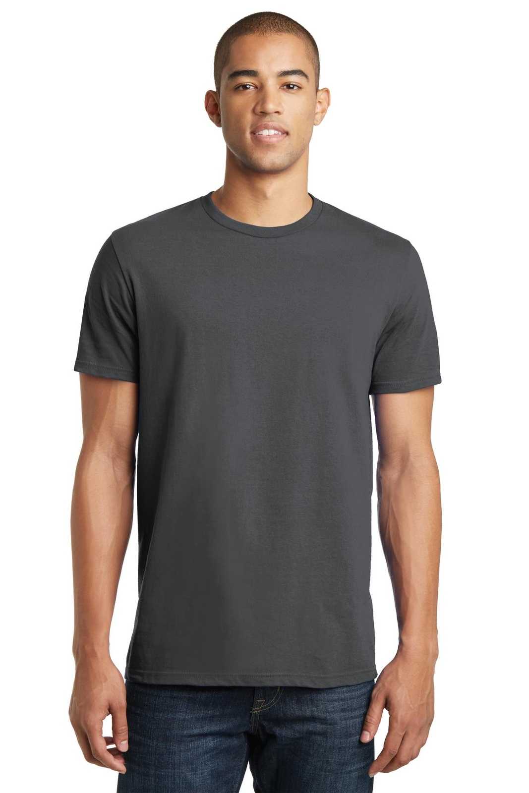 District DT5000 The Concert Tee - Charcoal - HIT a Double - 1