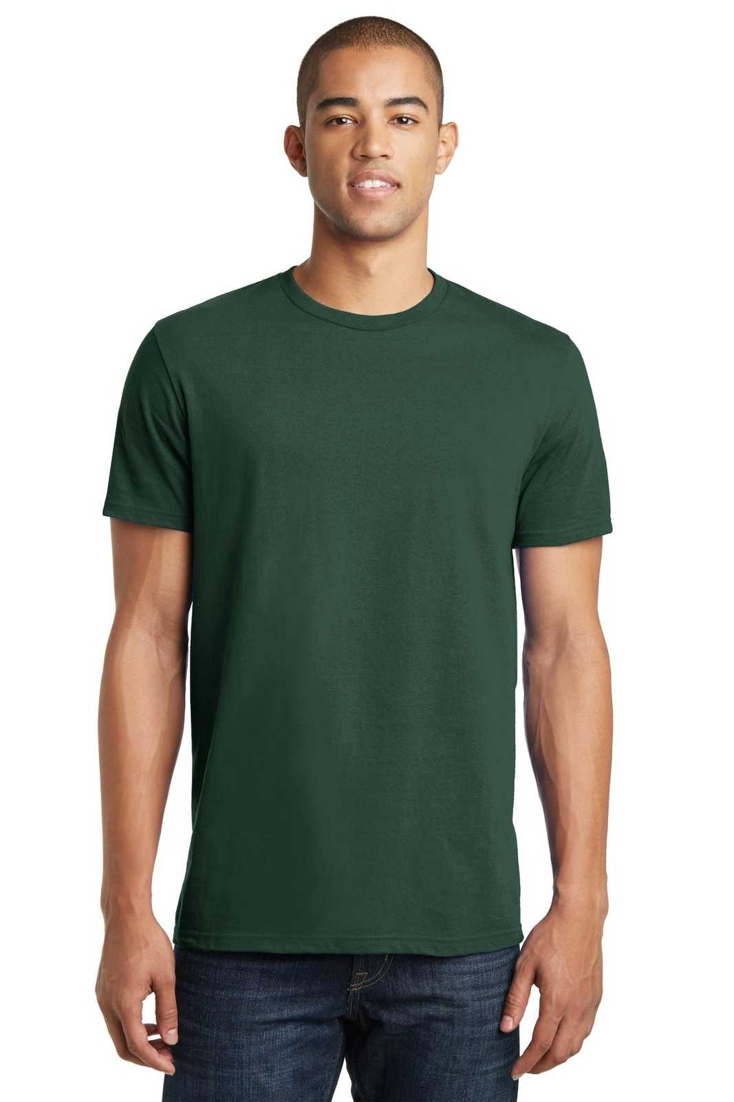 District DT5000 The Concert Tee - Forest Green - HIT a Double - 1