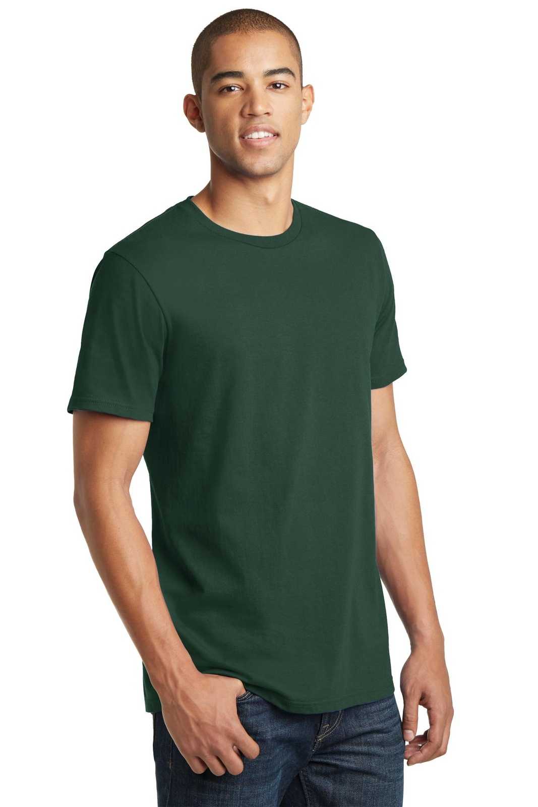 District DT5000 The Concert Tee - Forest Green - HIT a Double - 4