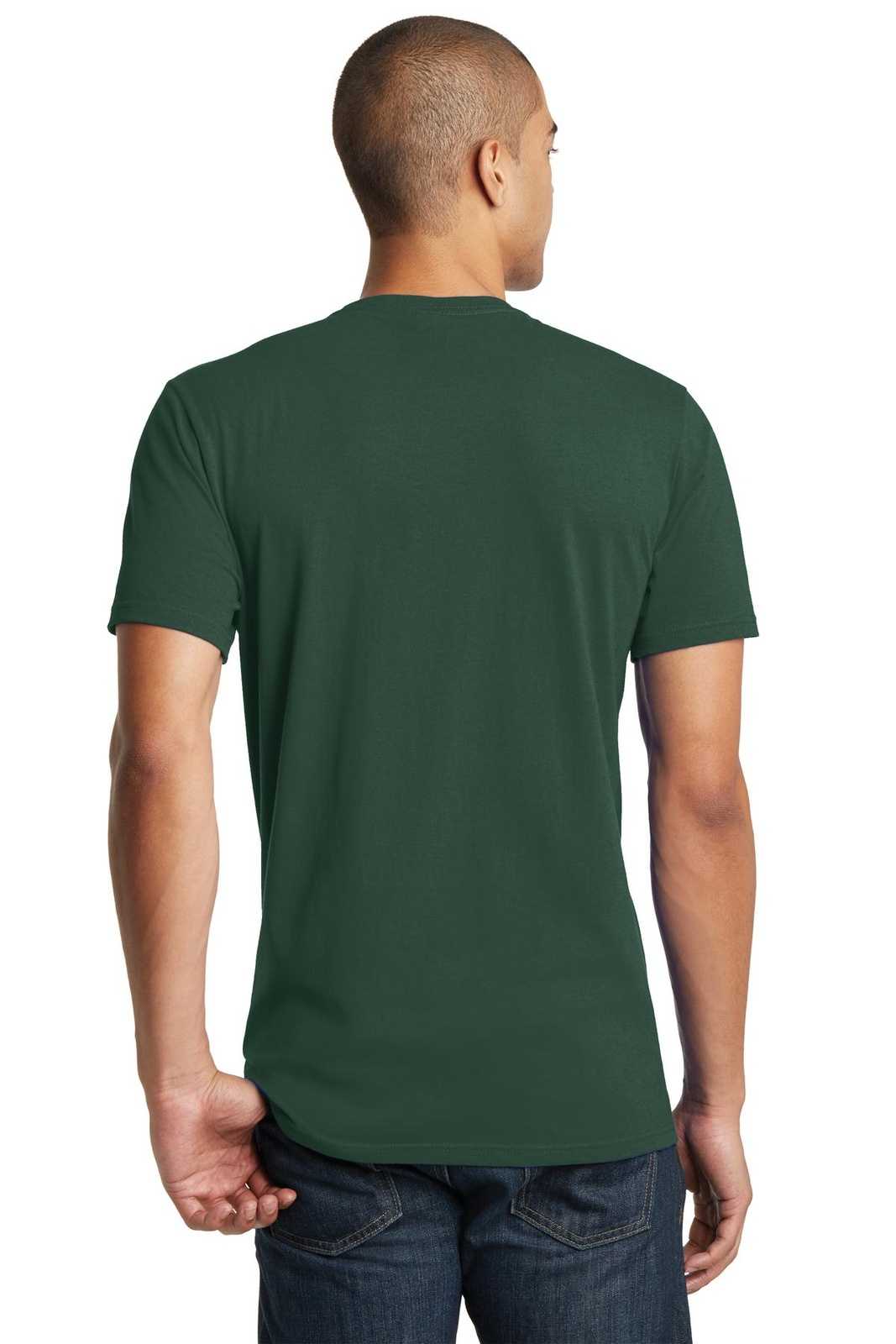 District DT5000 The Concert Tee - Forest Green - HIT a Double - 2