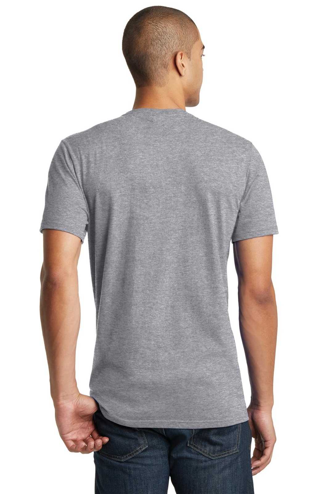District DT5000 The Concert Tee - Heather Gray - HIT a Double - 2