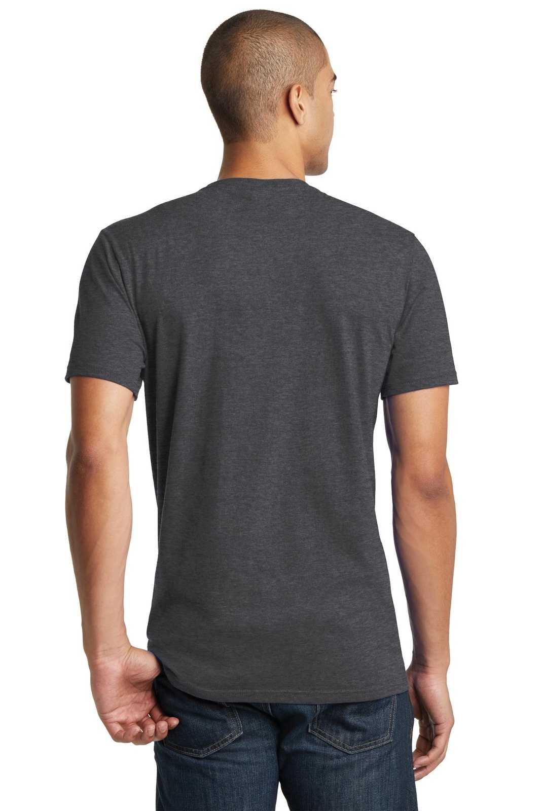 District DT5000 The Concert Tee - Heathered Charcoal - HIT a Double - 2