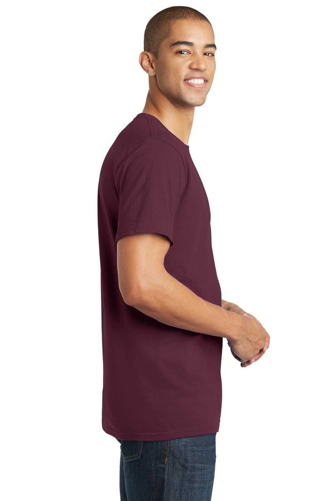 District DT5000 The Concert Tee - Maroon - HIT a Double - 2