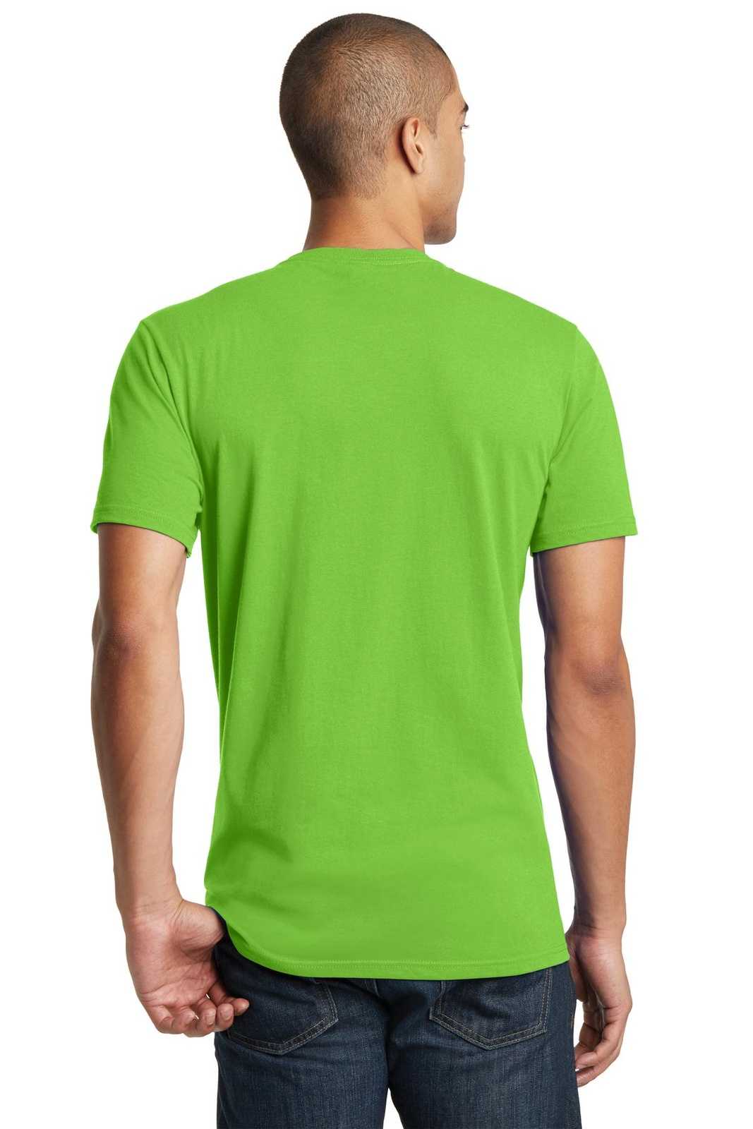 District DT5000 The Concert Tee - Neon Green - HIT a Double - 2