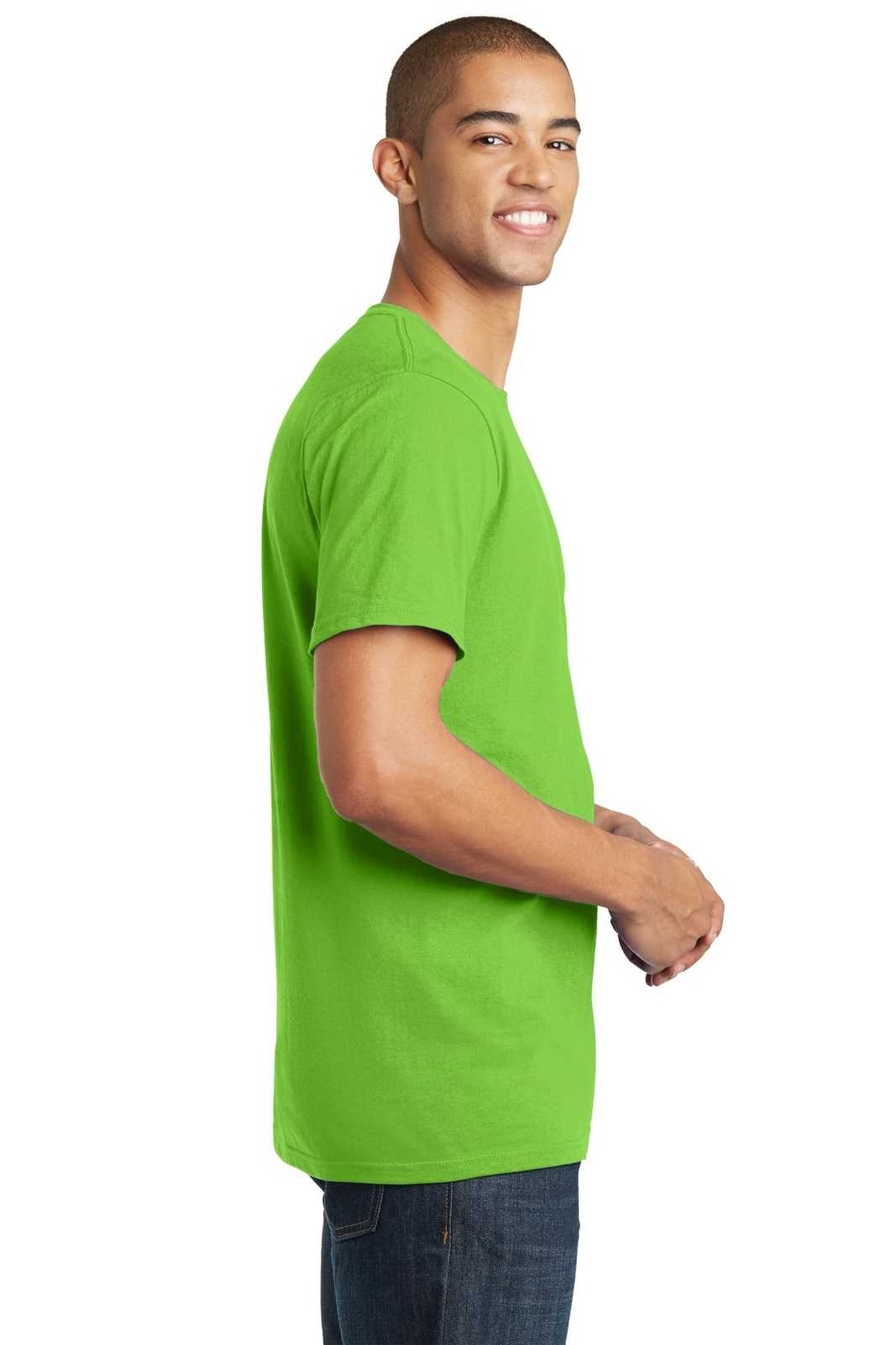 District DT5000 The Concert Tee - Neon Green - HIT a Double - 3