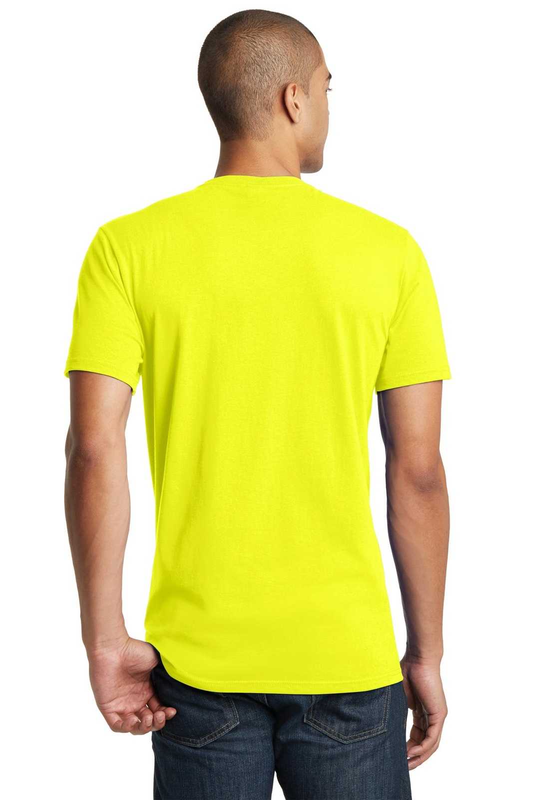 District DT5000 The Concert Tee - Neon Yellow - HIT a Double - 2