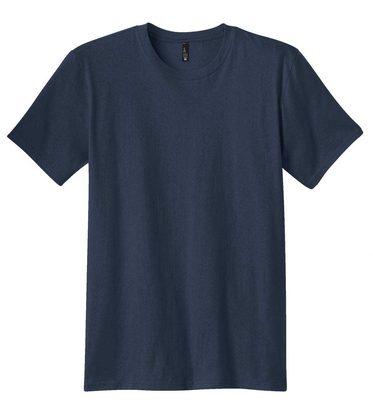 District DT5000 The Concert Tee - New Navy - HIT a Double - 5