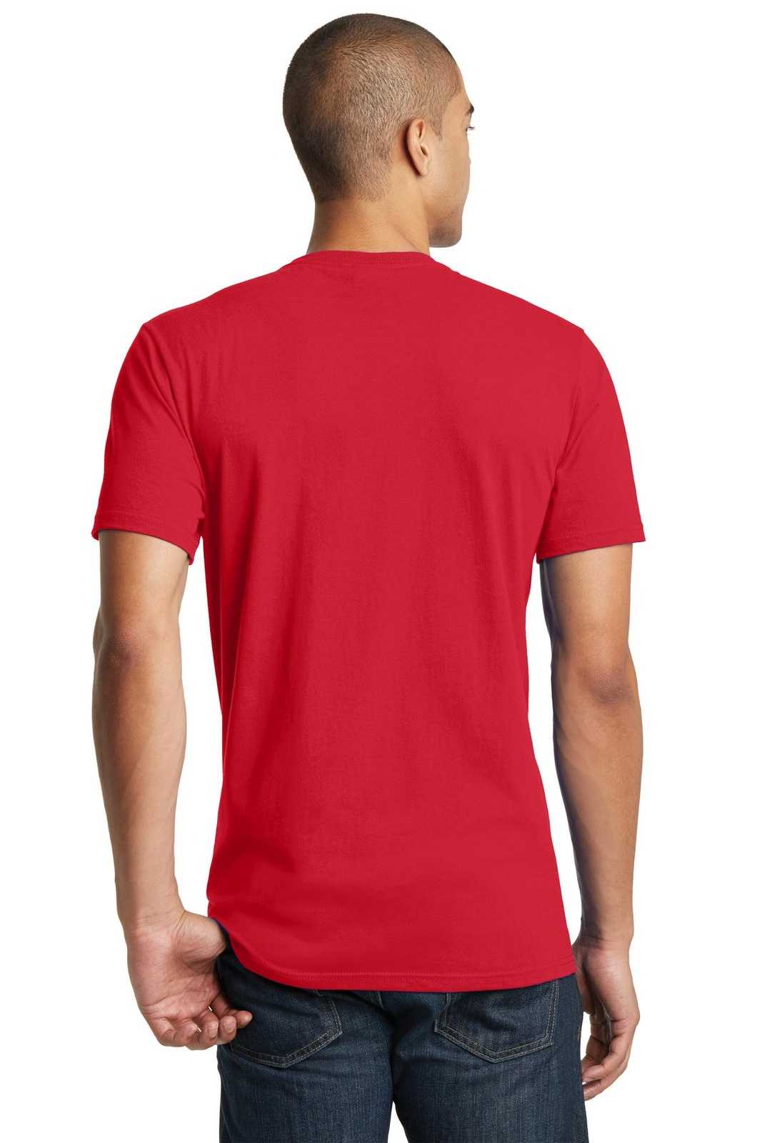 District DT5000 The Concert Tee - New Red - HIT a Double - 2