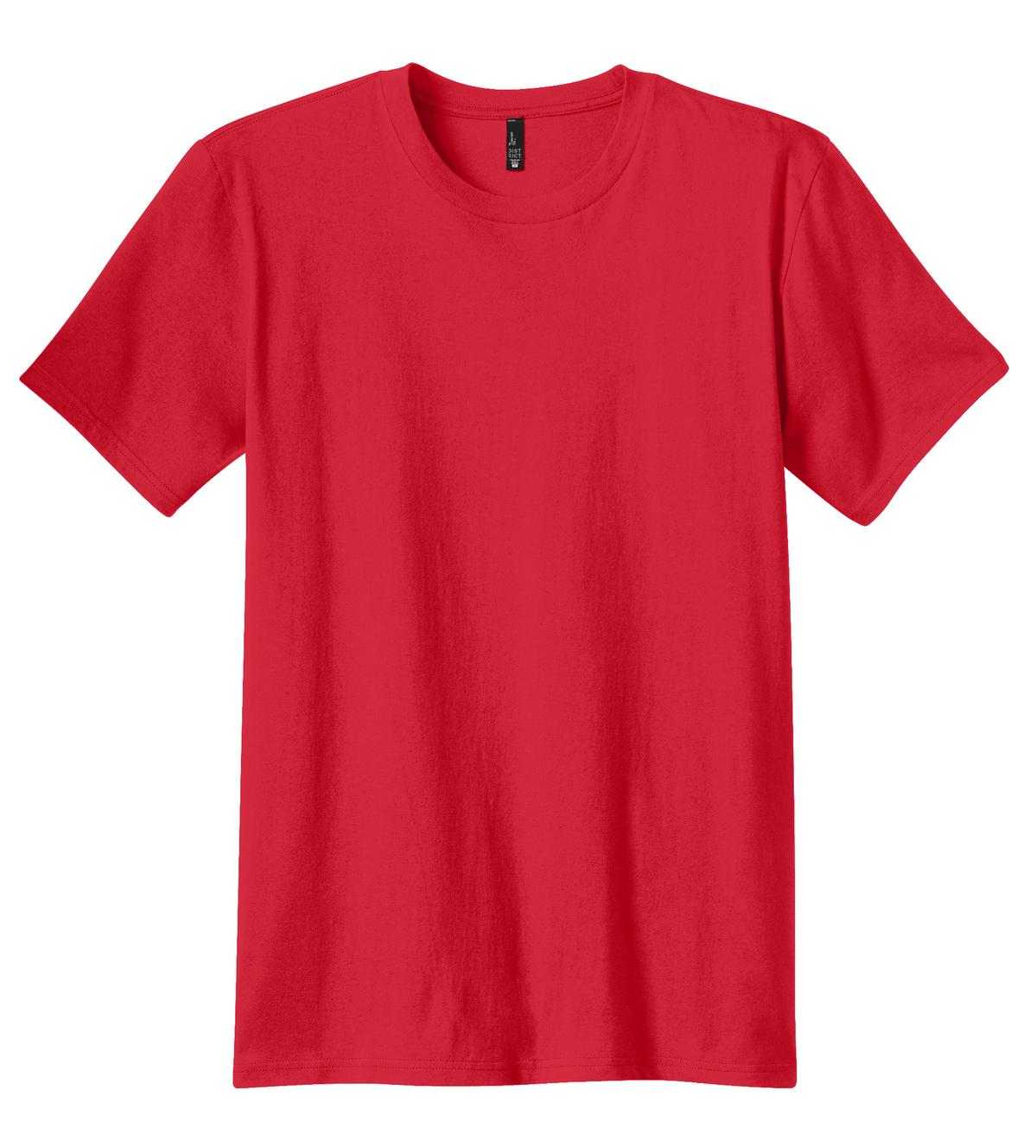 District DT5000 The Concert Tee - New Red - HIT a Double - 5