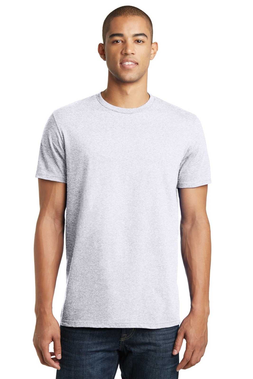 District DT5000 The Concert Tee - White Heather - HIT a Double - 1