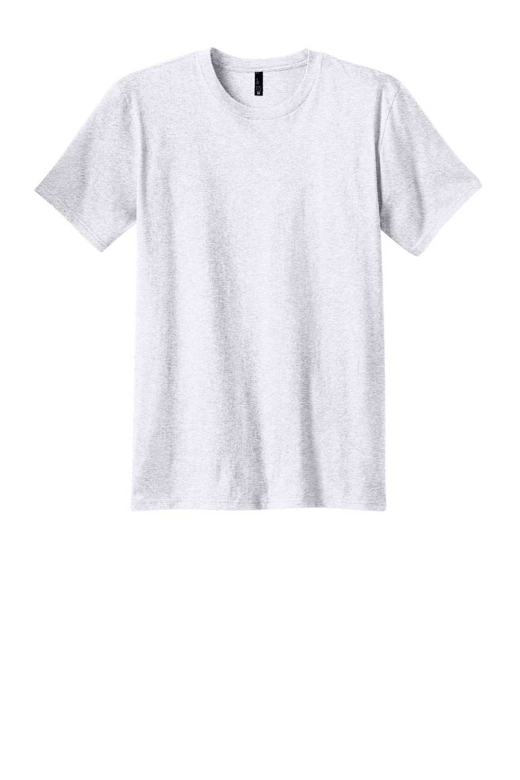 District DT5000 The Concert Tee - White Heather - HIT a Double - 5