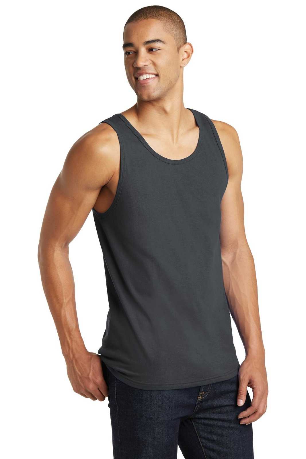 District DT5300 The Concert Tank - Charcoal - HIT a Double - 4