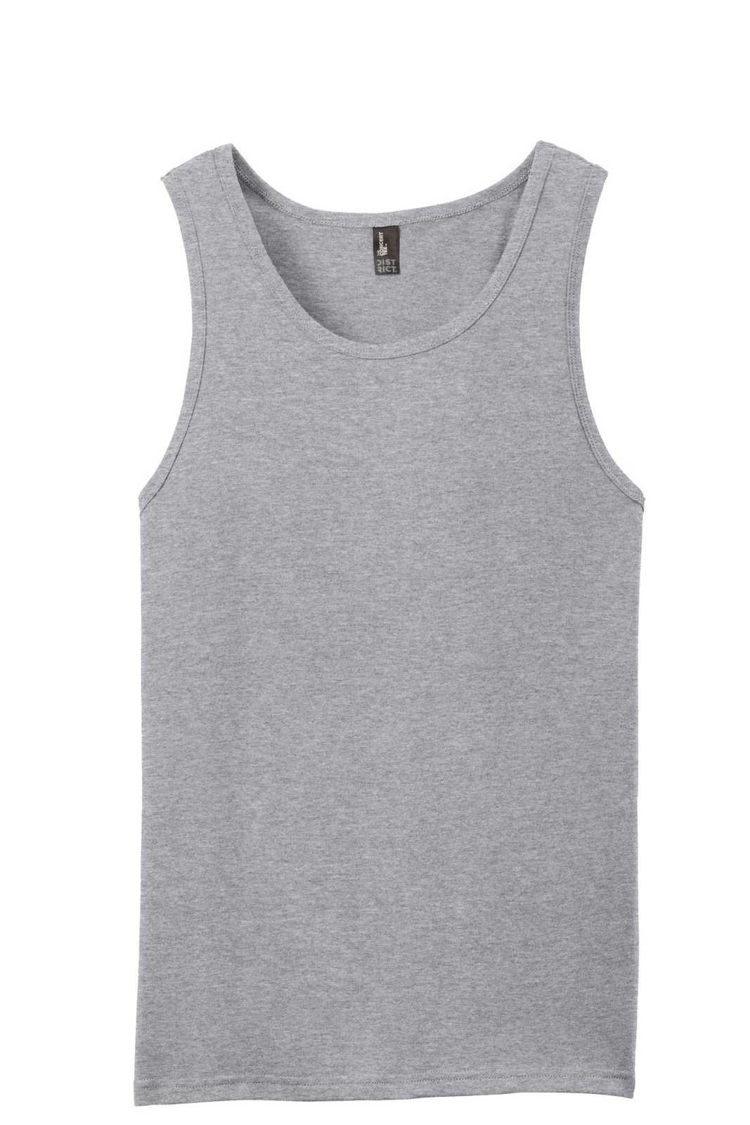 District DT5300 The Concert Tank - Heather Gray - HIT a Double - 5