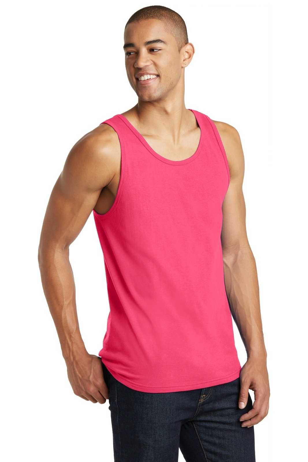 District DT5300 The Concert Tank - Neon Pink - HIT a Double - 4