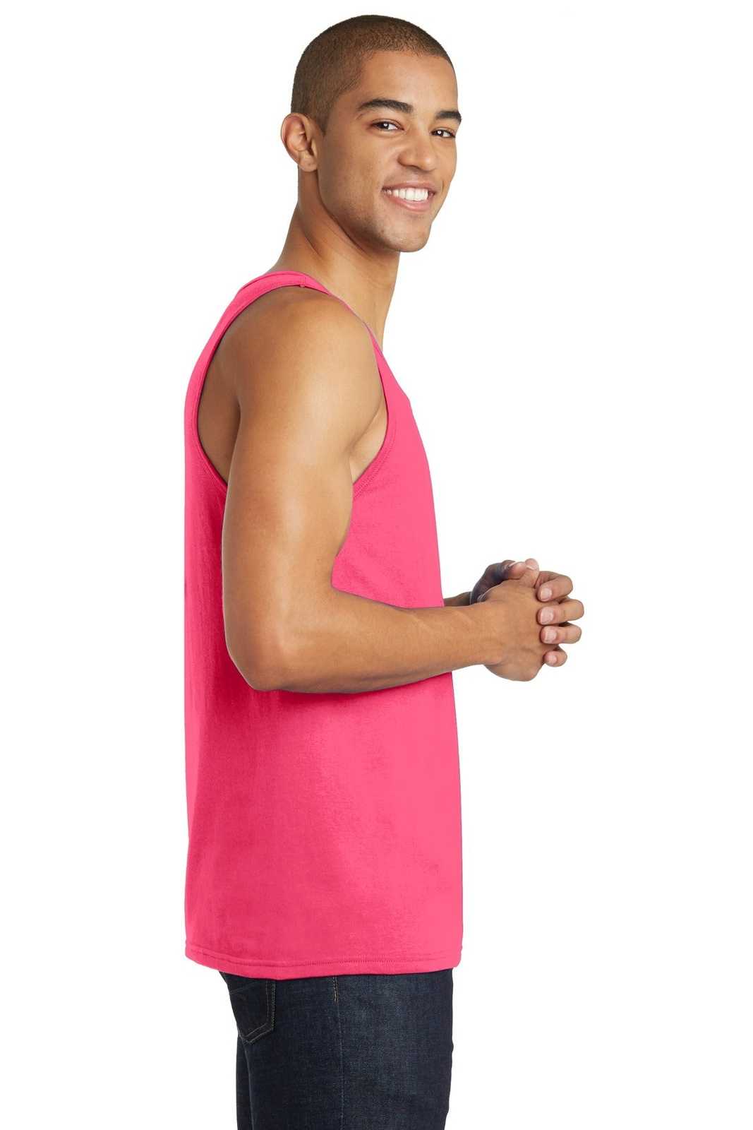 District DT5300 The Concert Tank - Neon Pink - HIT a Double - 3
