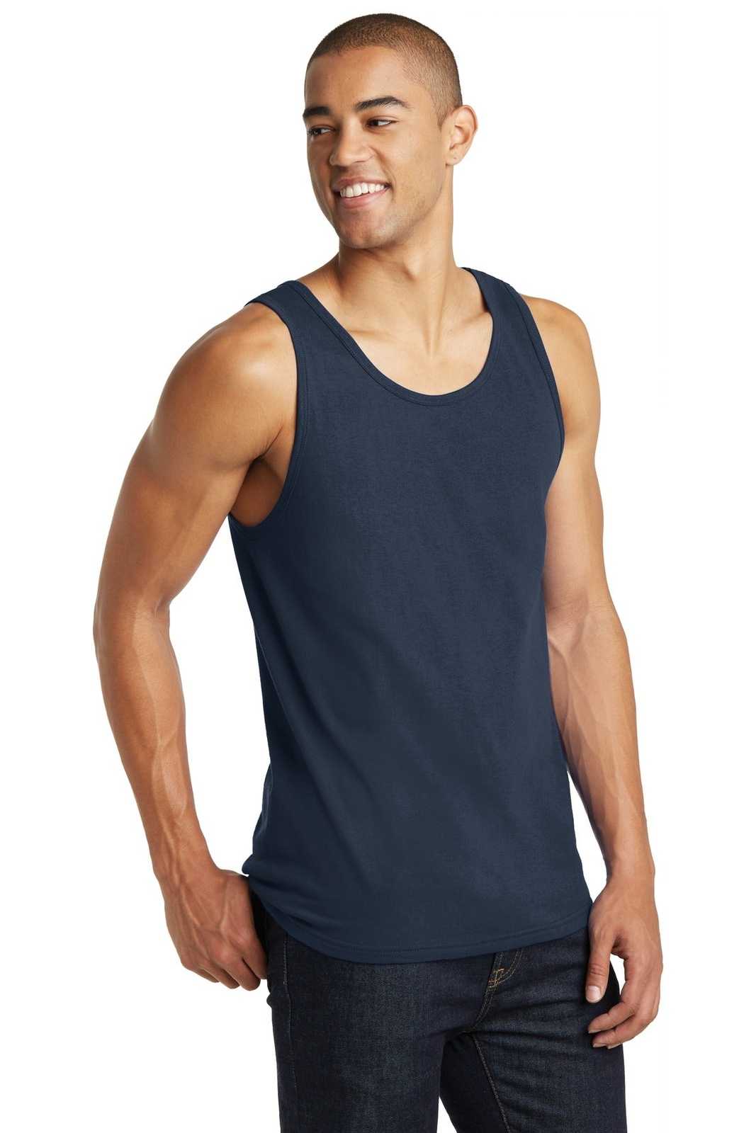 District DT5300 The Concert Tank - New Navy - HIT a Double - 4