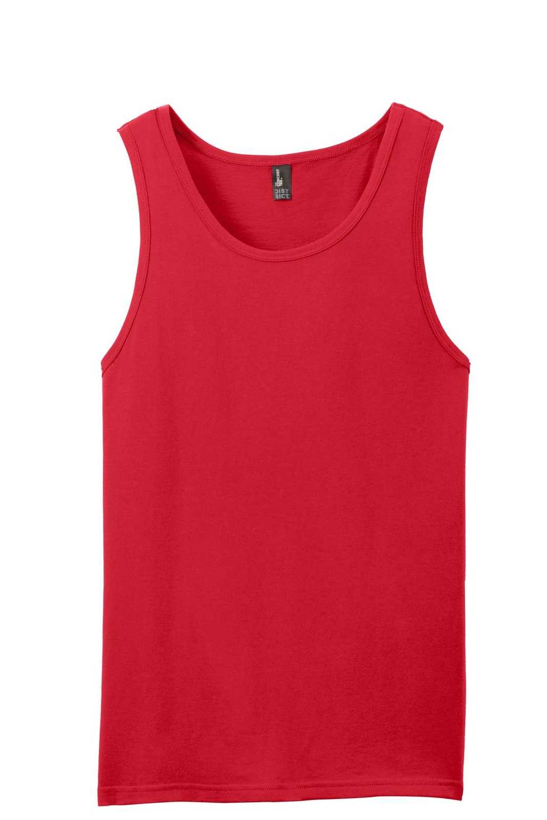 District DT5300 The Concert Tank - New Red - HIT a Double - 5