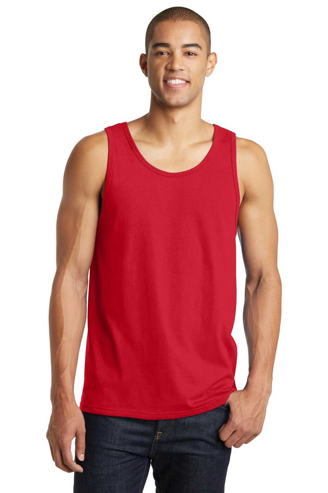District DT5300 The Concert Tank - New Red - HIT a Double - 1