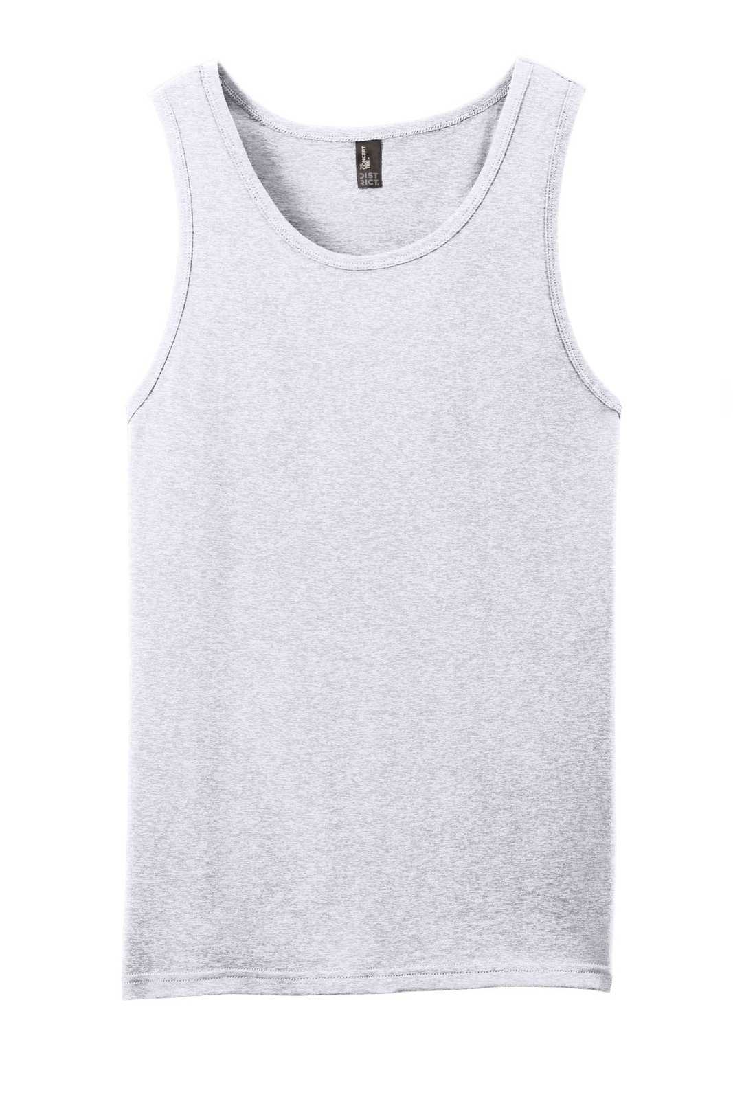 District DT5300 The Concert Tank - White Heather - HIT a Double - 5