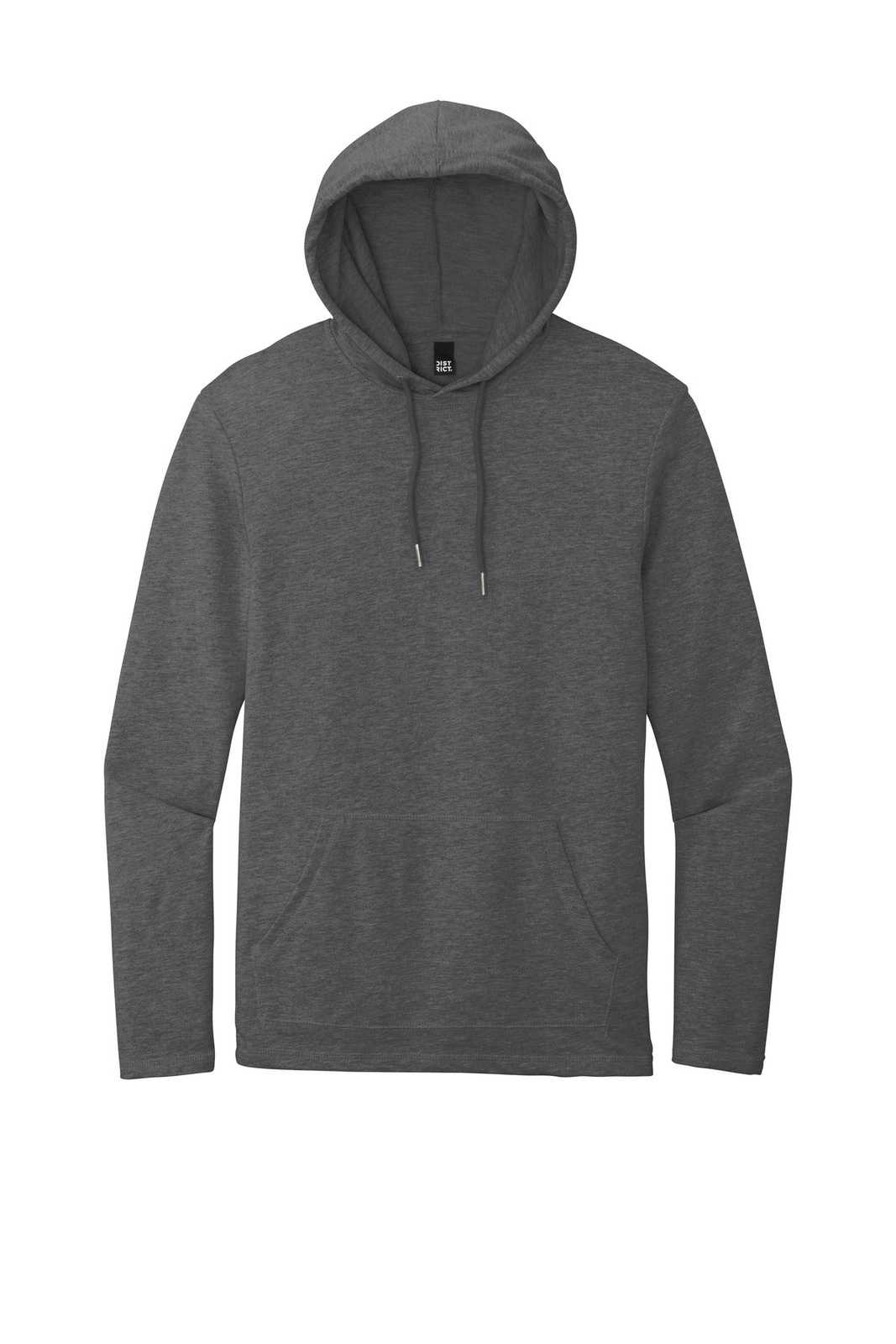 District DT571 Featherweight French Terry Hoodie - Washed Coal - HIT a Double - 5