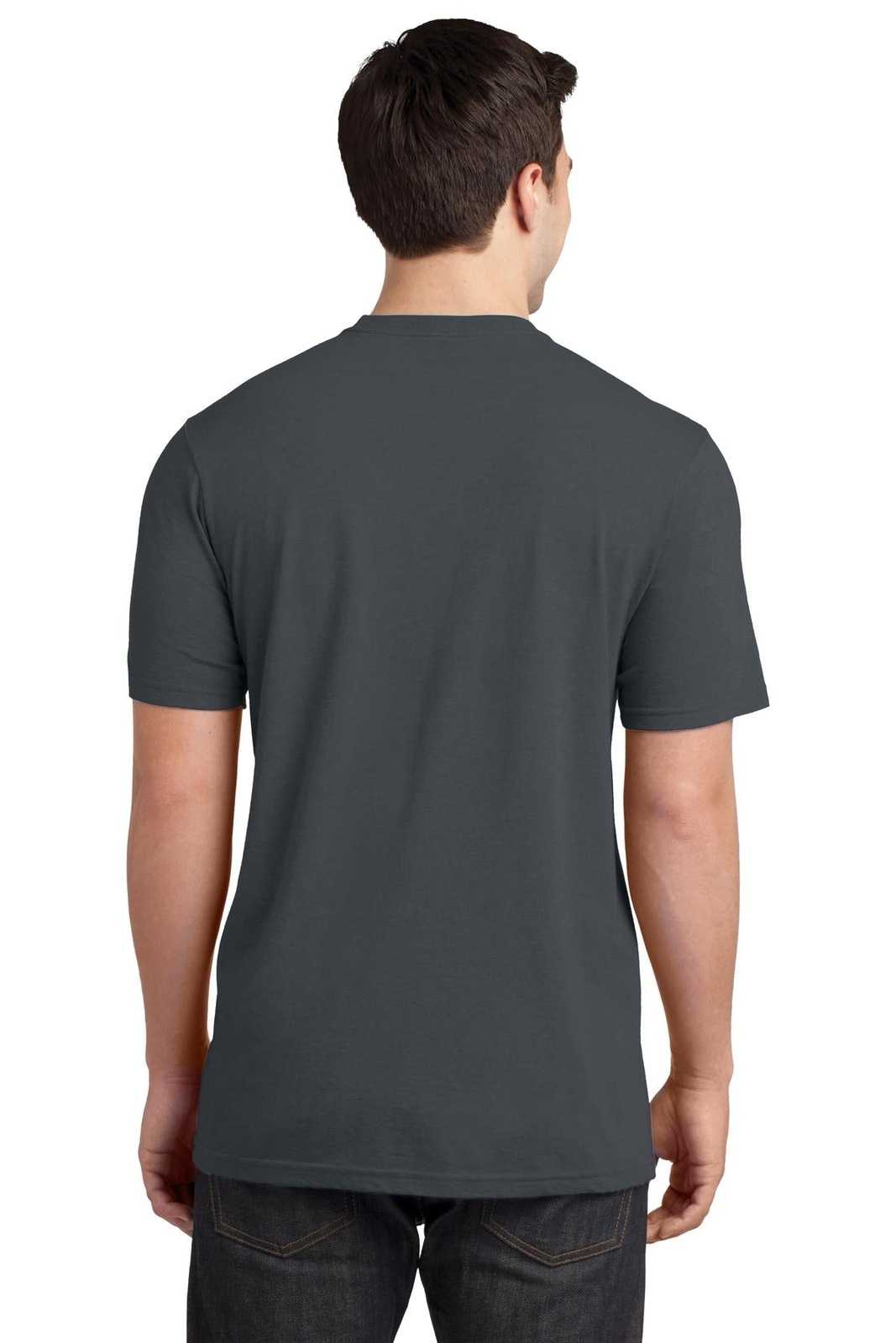 District DT6000P Very Important Tee with Pocket - Charcoal - HIT a Double - 2