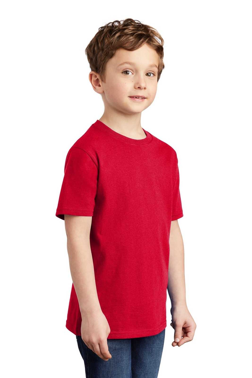 District DT6000Y Youth Very Important Tee - Classic Red - HIT a Double - 4