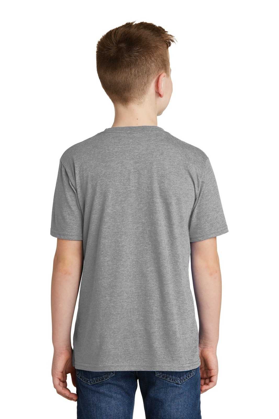 District DT6000Y Youth Very Important Tee - Gray Frost - HIT a Double - 1