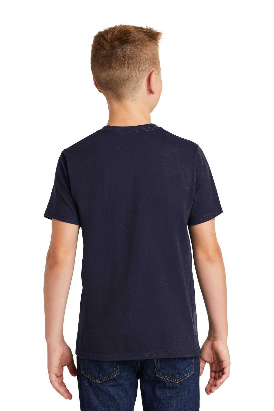 District DT6000Y Youth Very Important Tee - New Navy - HIT a Double - 2