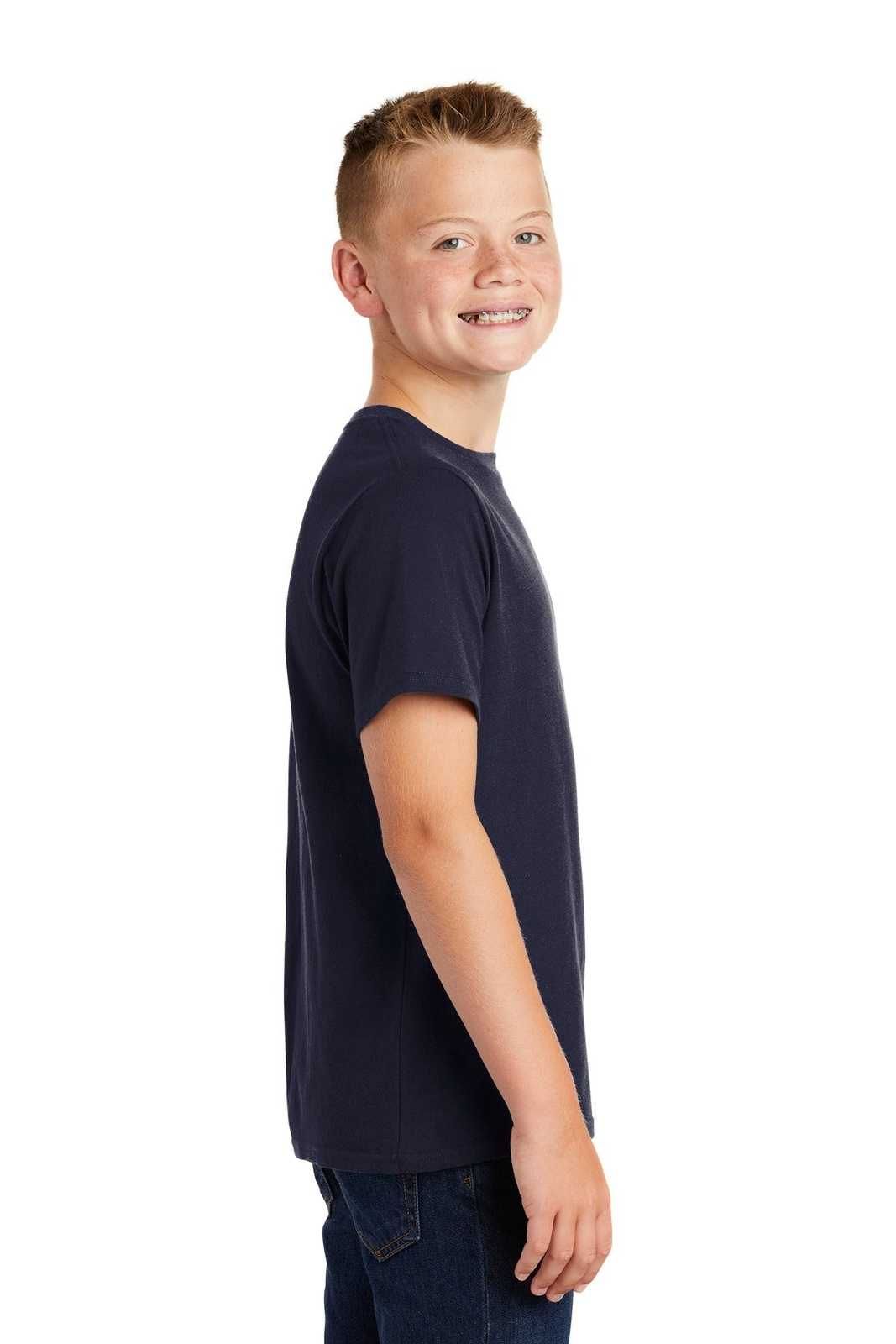 District DT6000Y Youth Very Important Tee - New Navy - HIT a Double - 3