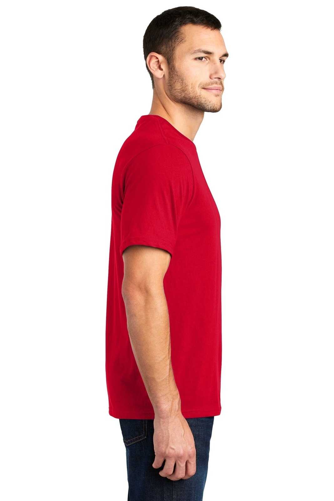 District DT6000 Very Important Tee - Classic Red - HIT a Double - 3