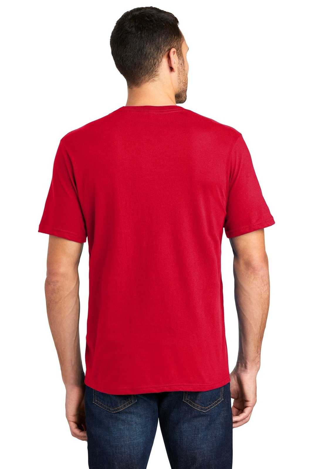 District DT6000 Very Important Tee - Classic Red - HIT a Double - 2