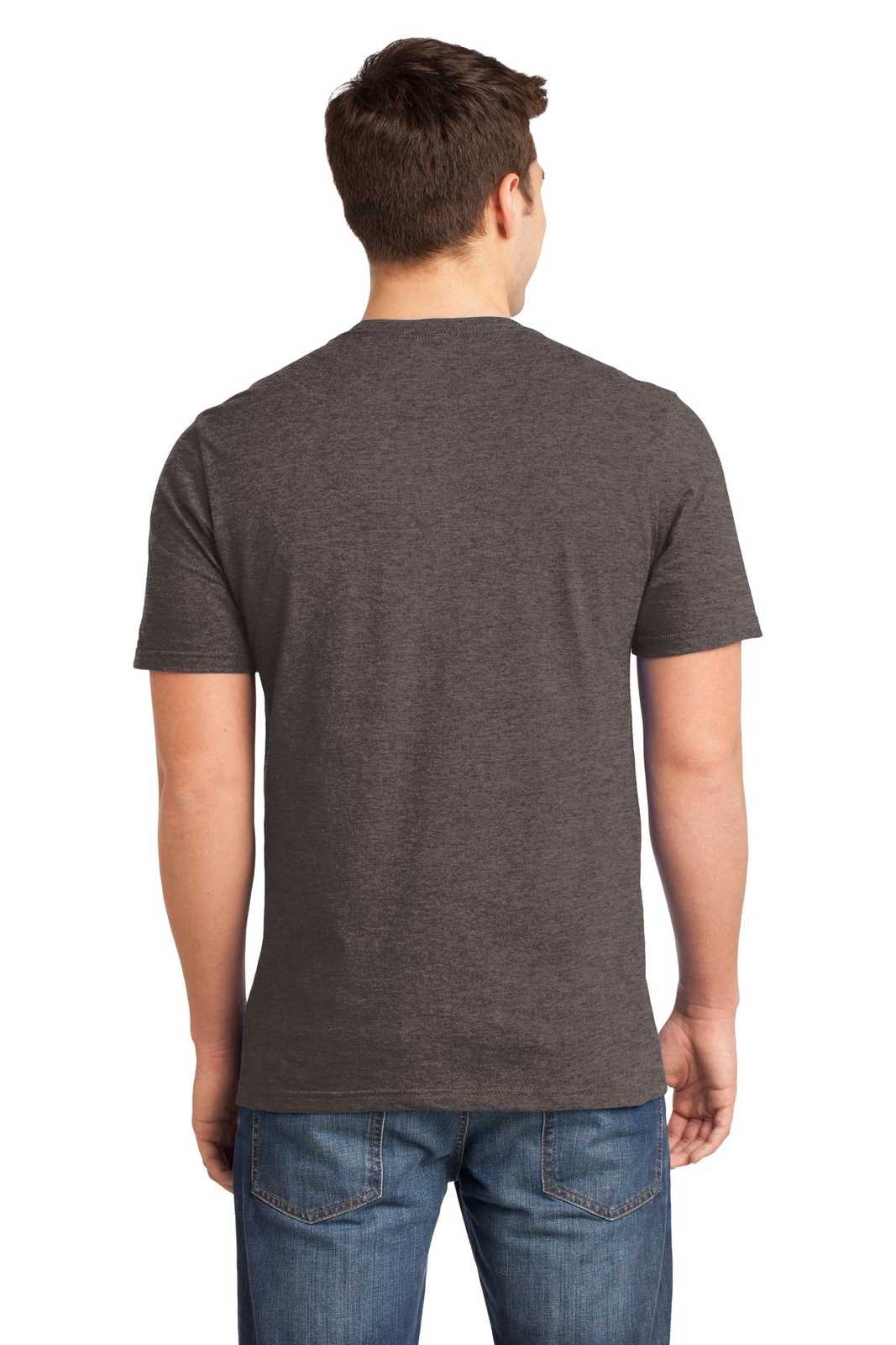 District DT6000 Very Important Tee - Heathered Brown - HIT a Double - 2
