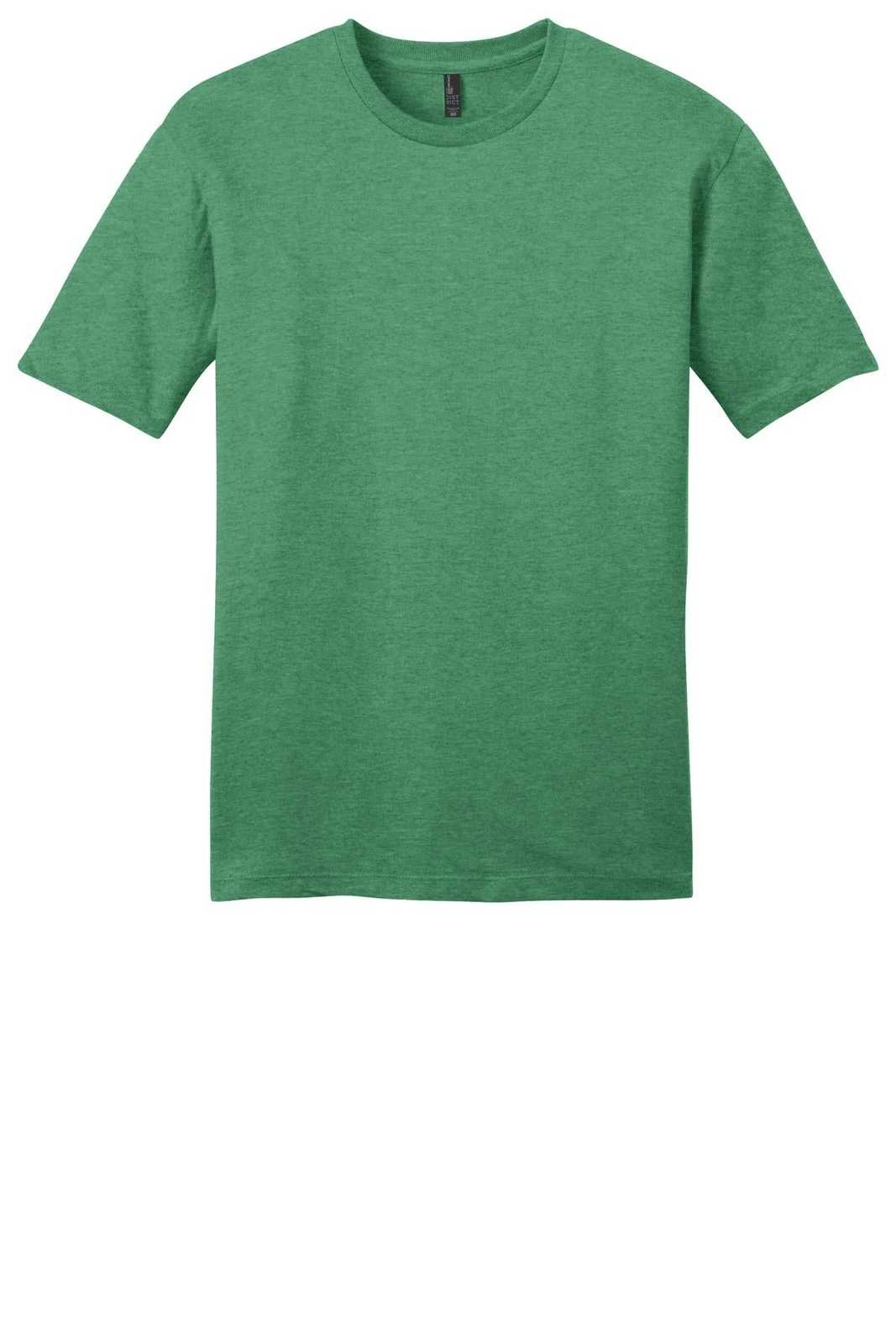 District DT6000 Very Important Tee - Heathered Kelly Green - HIT a Double - 5